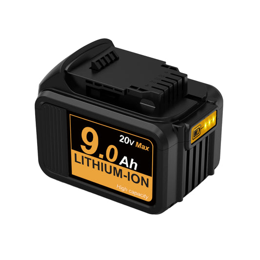 Lithium Battery 20V 9.0Ah 2Pack Large capacity Can be used for DeWalt