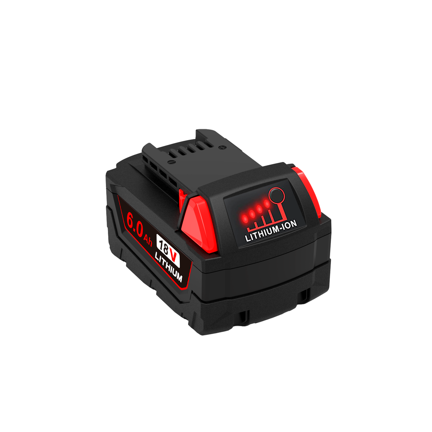 Lithium Battery M18 18V 6.0Ah 2Pack Large capacity Can be used for Milwaukee